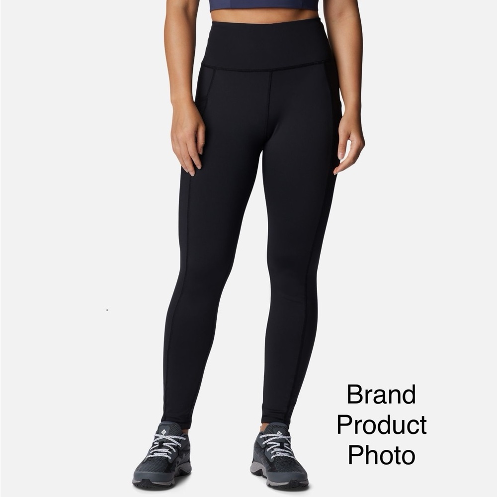 Columbia Black Fitted High Rise Leggings Women’s Size S